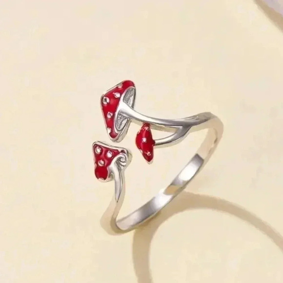 Mushroom Hot sexy ring size is adjustable - Picture 1 of 2
